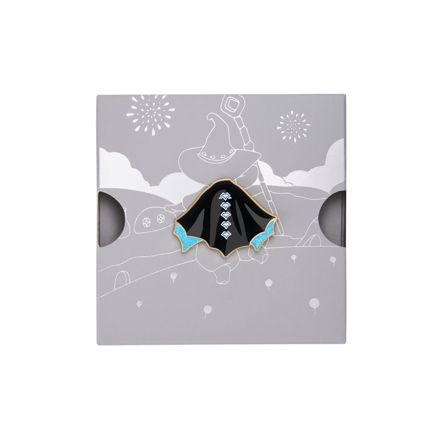 ピンバッジ スプーキー・コウモリケープ