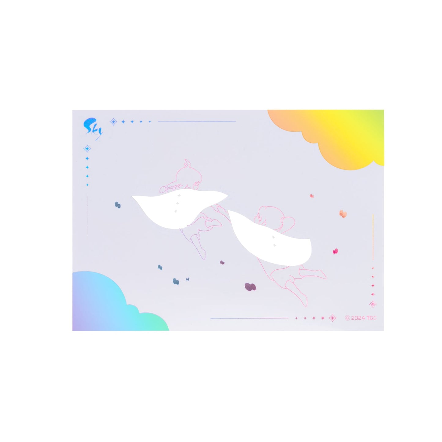 透明ポストカード