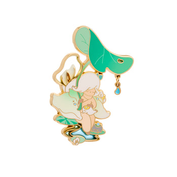 ピンバッジ 花笑むアルム