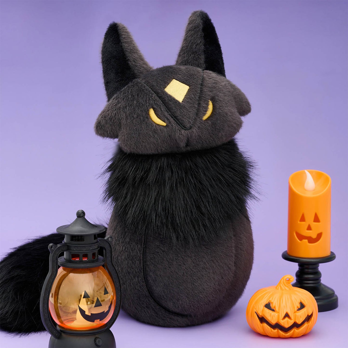 猫の使い魔ぬいぐるみ