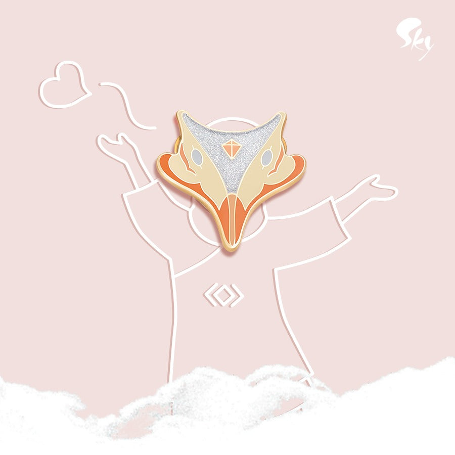 ピンバッジ 旅役者の仮面