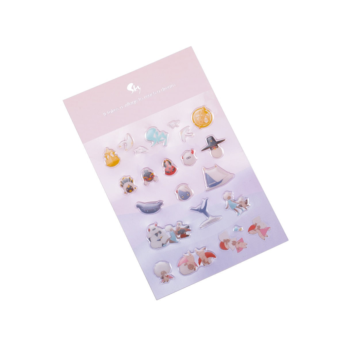 シール 夢かなう季節