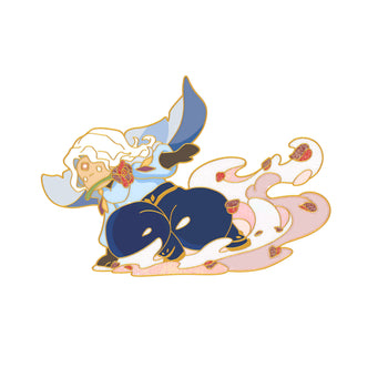 ピンバッジ バラの花びら