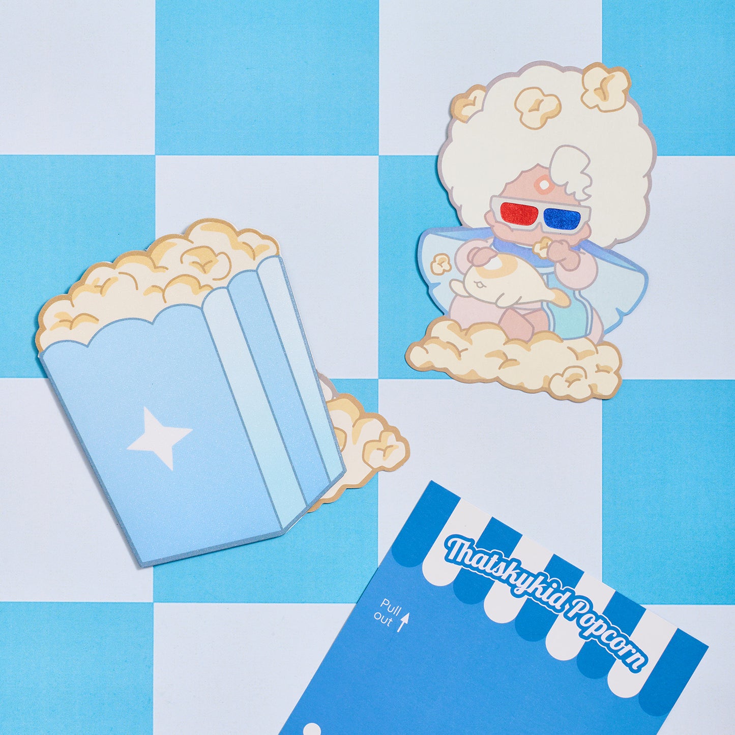 Sky コレクションカード - ポップコーン