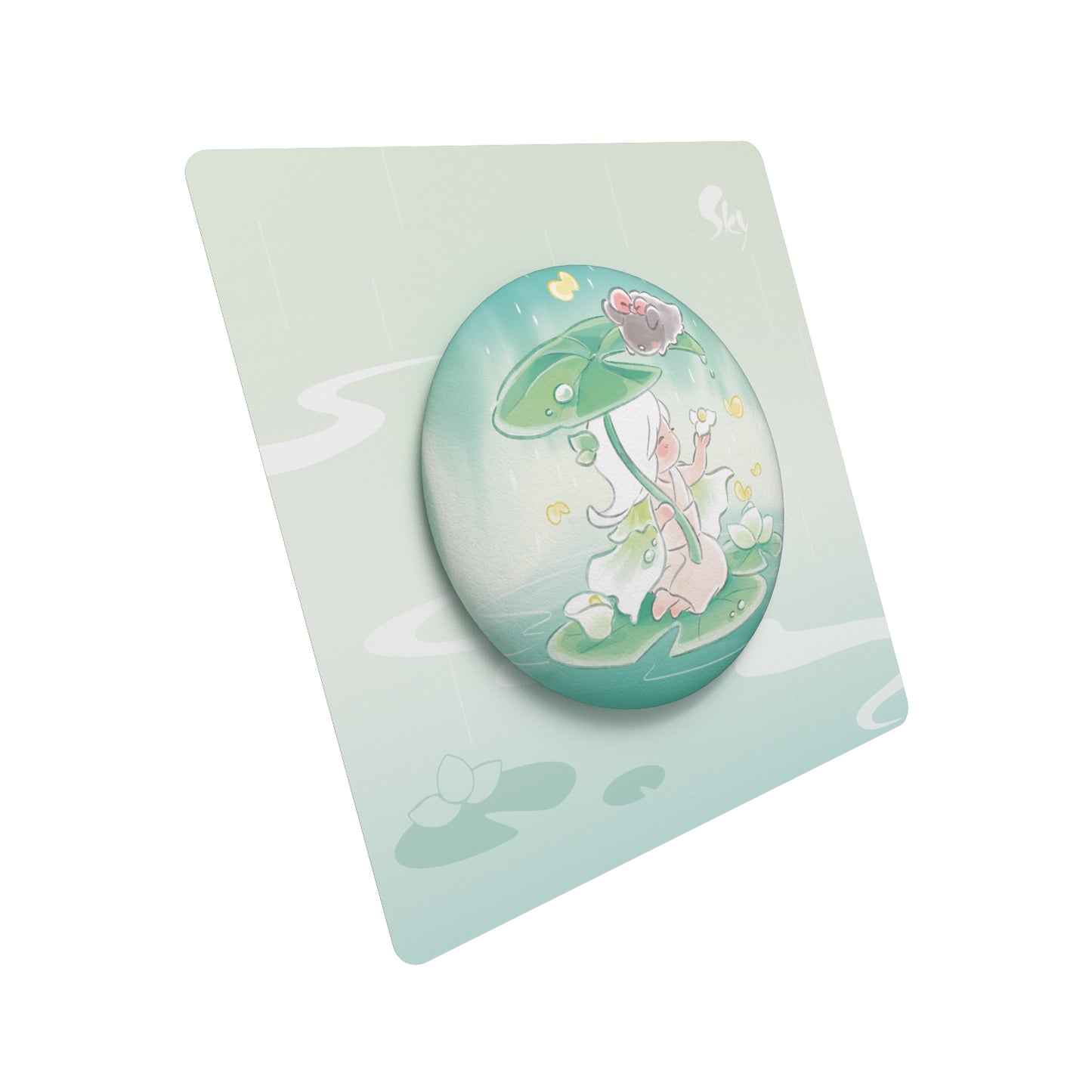 缶バッジ - 花笑むアルム