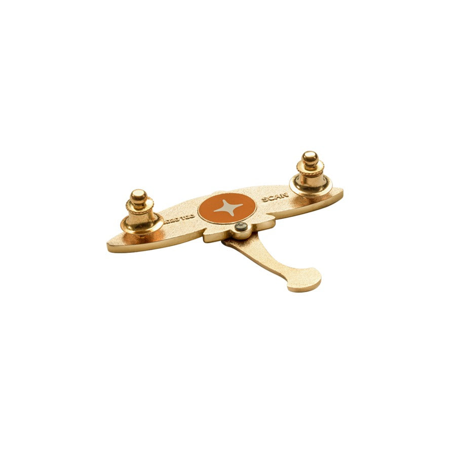 ピンバッジ ゆらゆらマンタ