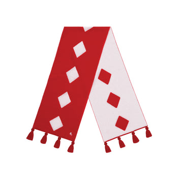 冬編むマフラー