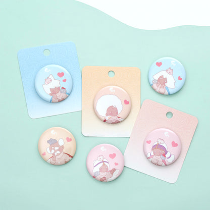 友情の缶バッジ