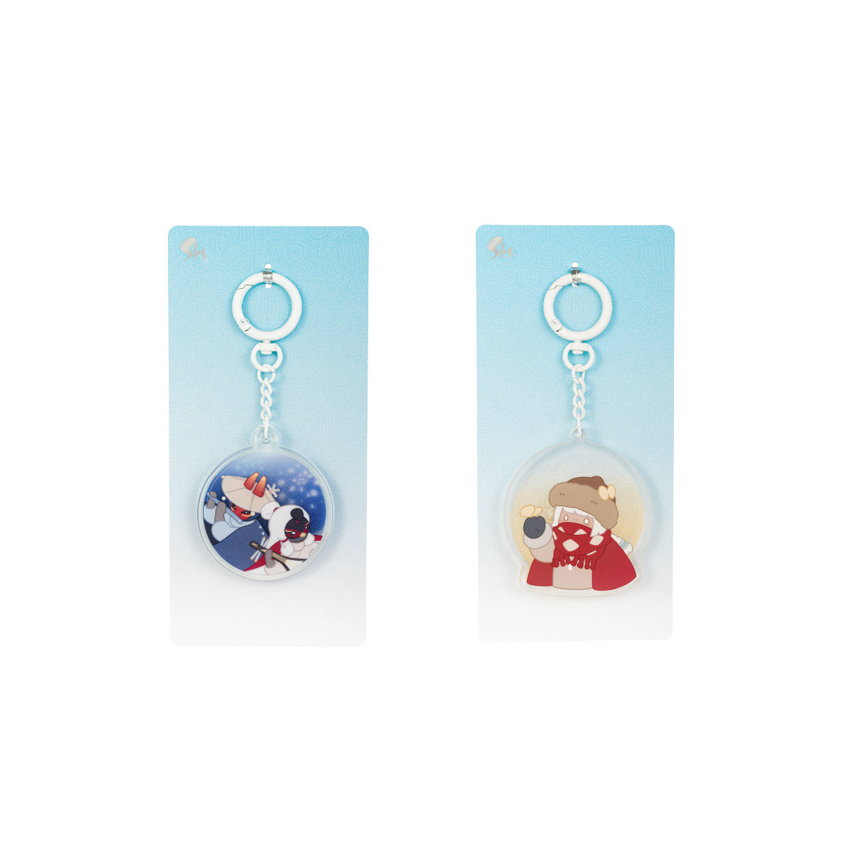 サンドグリッターキーホルダー