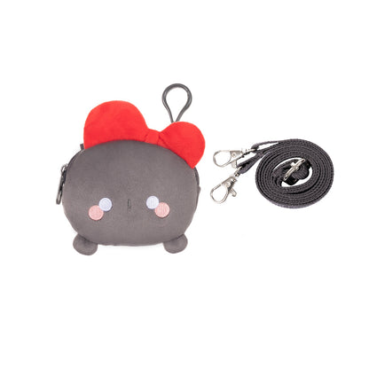 ネックウォレット 紙ふぶき好きな闇の蟹