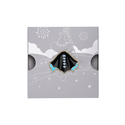 ピンバッジ スプーキー・コウモリケープ