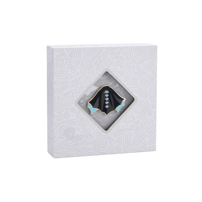 ピンバッジ スプーキー・コウモリケープ