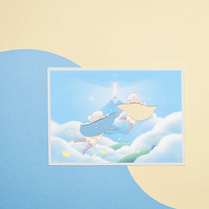 透明ポストカード