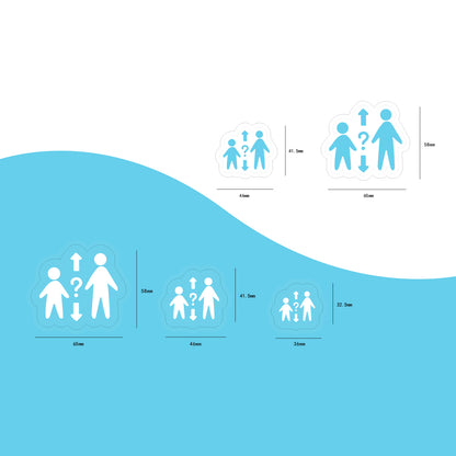 感情表現シール 5枚セット