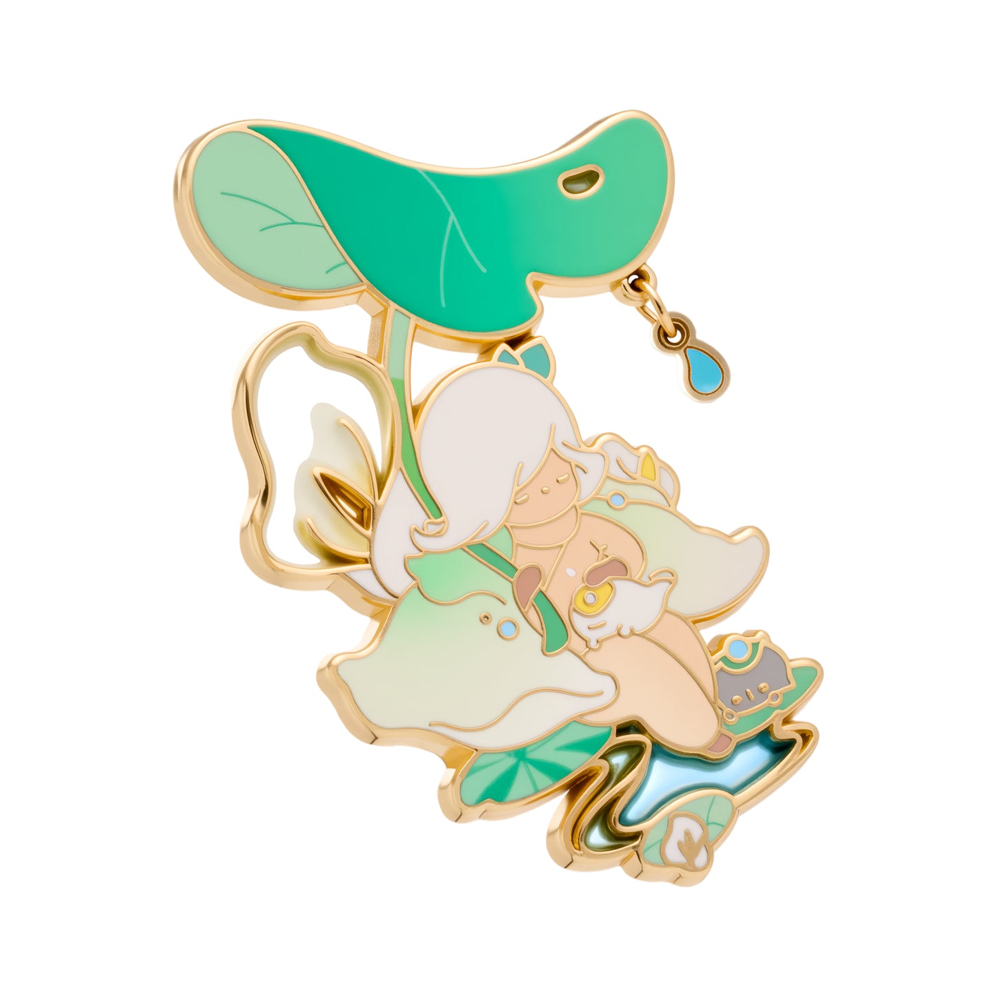 ピンバッジ 花笑むアルム