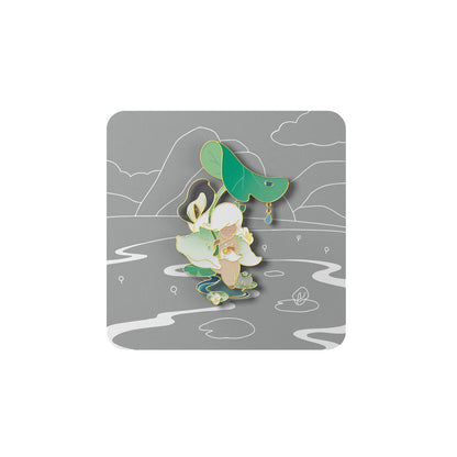 ピンバッジ 花笑むアルム