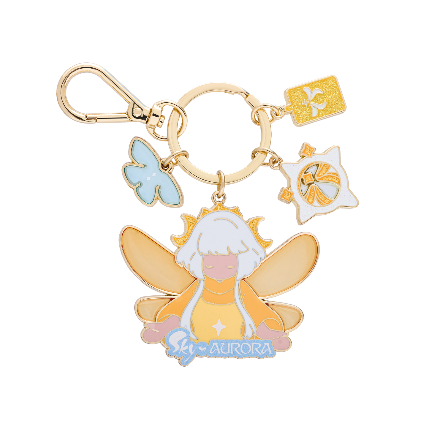 sky星を紡ぐ子どもたち AURORAキーホルダー ピンバッジ Sky × AURORA キーホルダー – thatskyshop JP