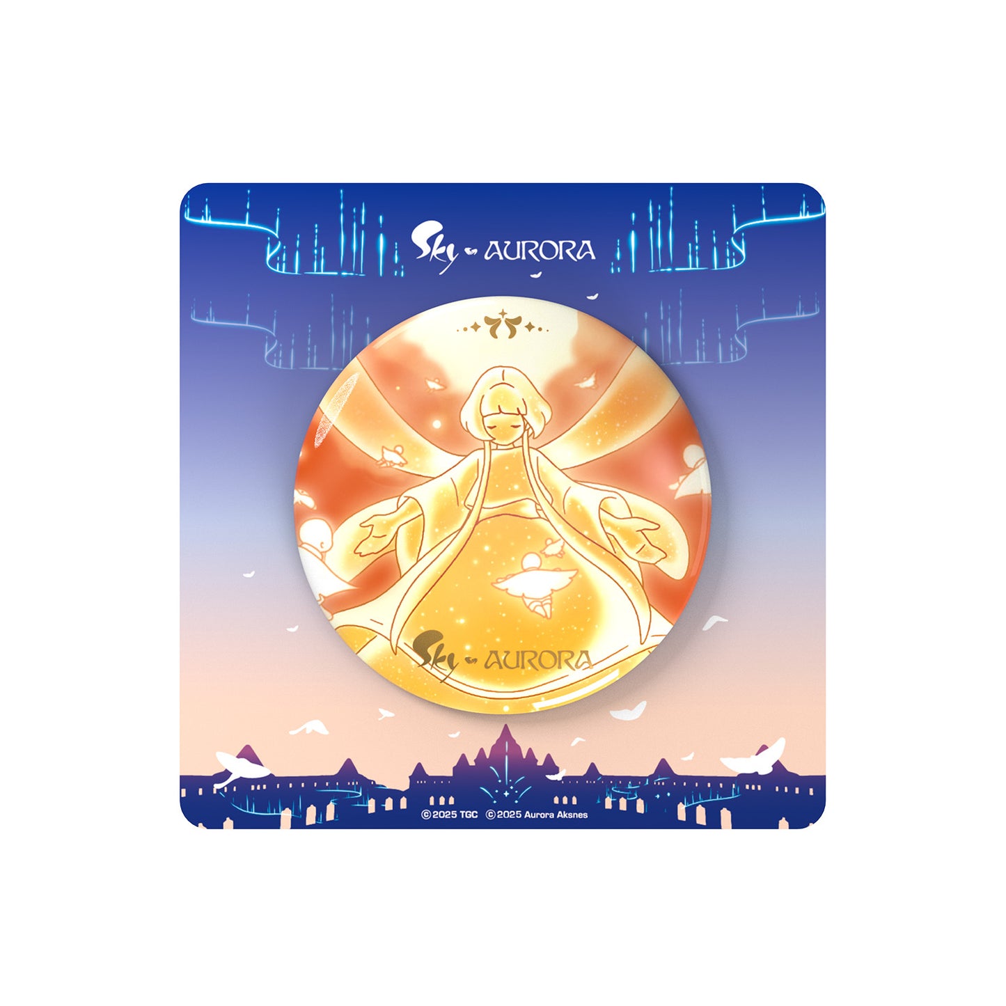 Sky × AURORA 缶バッジ I