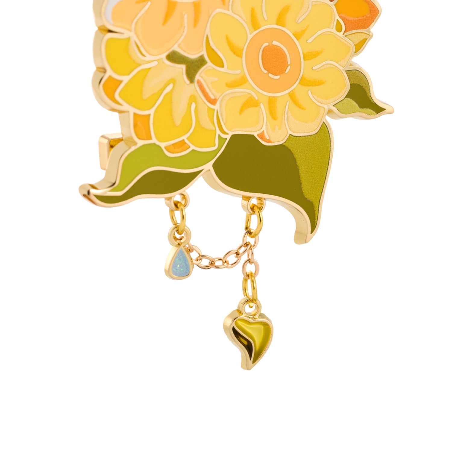 ピンバッジ 花笑むひまわり – thatskyshop