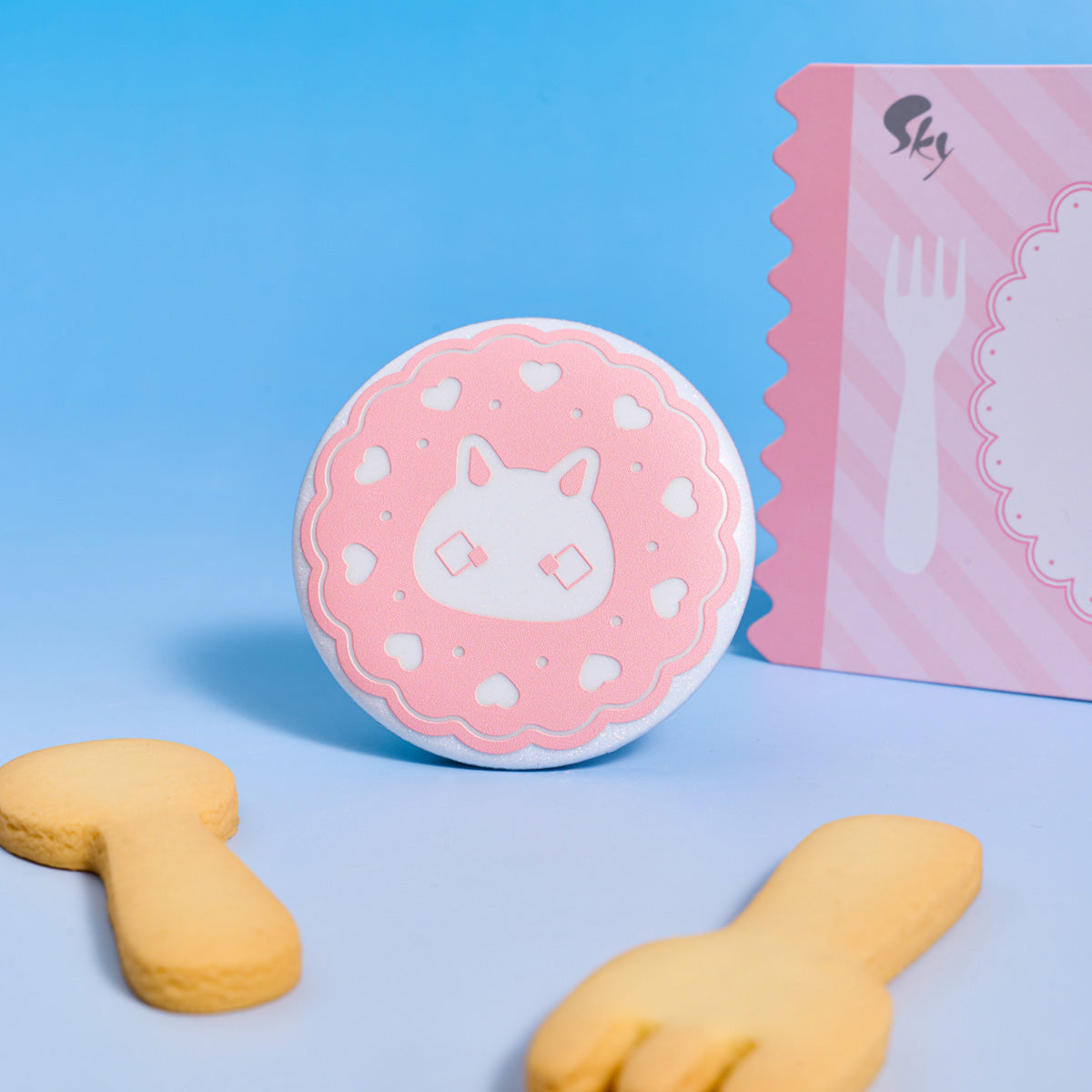 缶バッジ クッキー - 兎