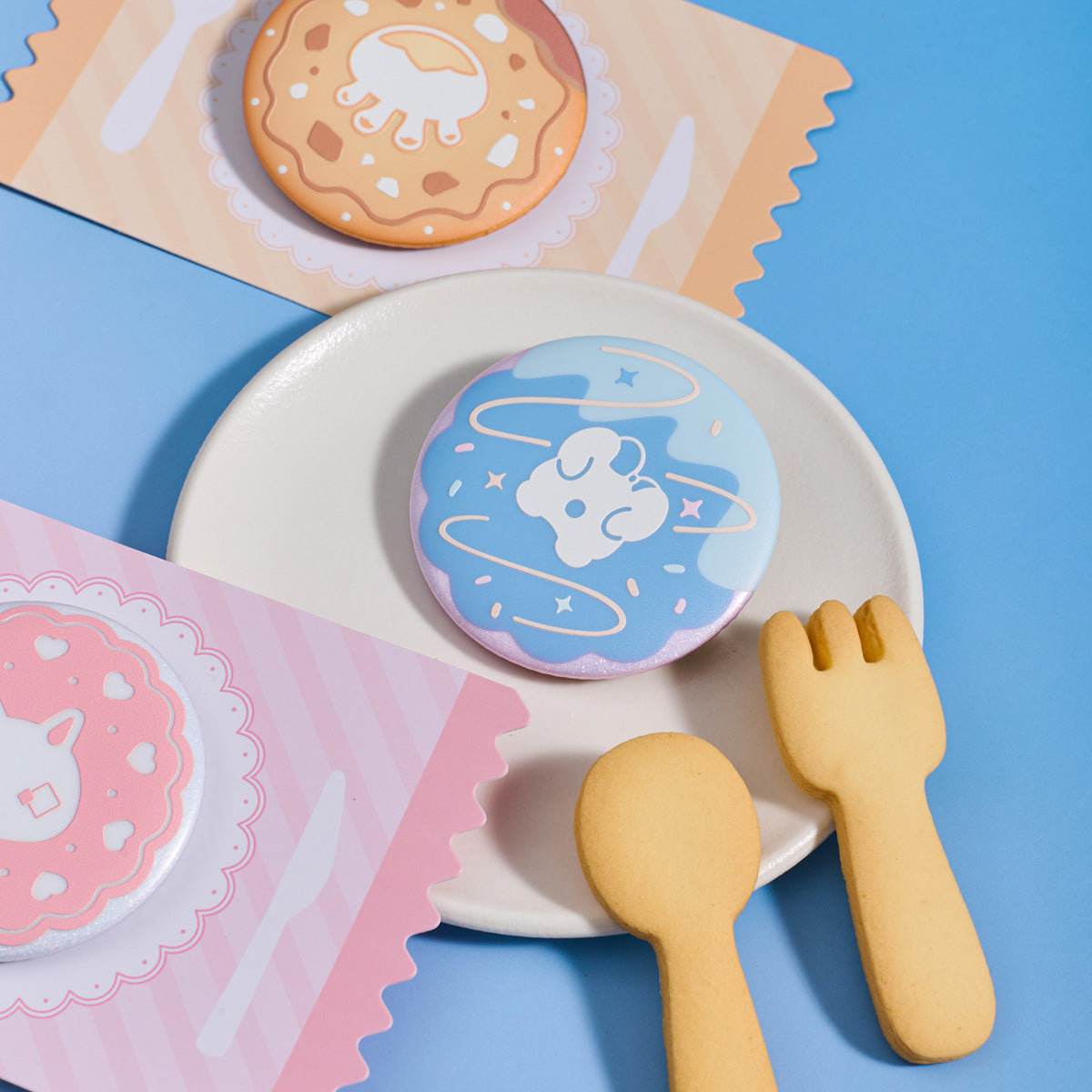 缶バッジ クッキー - 暗黒竜