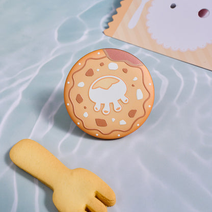 缶バッジ クッキー - 光の海月