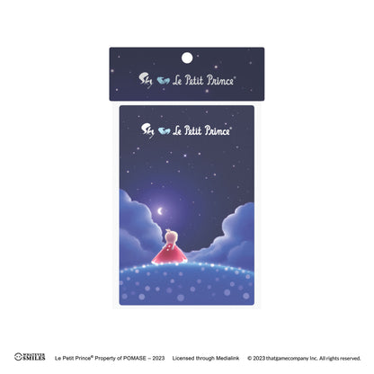 3Dポストカード Sky × 星の王子さま 星月夜の砂漠