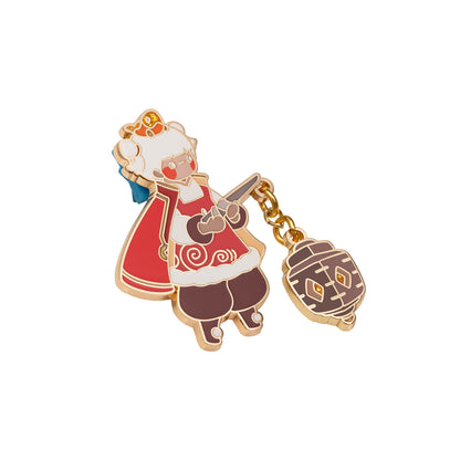 ピンバッジ ランタン