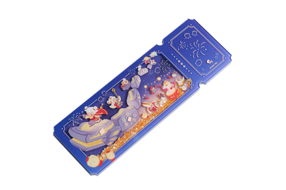 チケット風サンドグリッターアクリル - 来福の日々