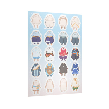 Sky 着せ替えシール - 星の子ども(3枚セット)