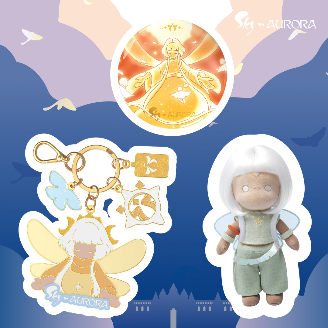 sky星を紡ぐ子どもたち AURORAキーホルダー ピンバッジ - メルカリ