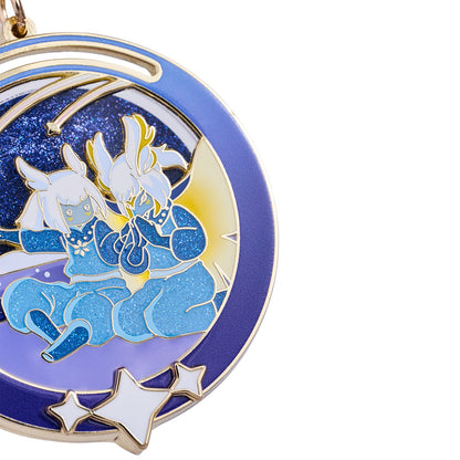 キーホルダー 流星チャーム