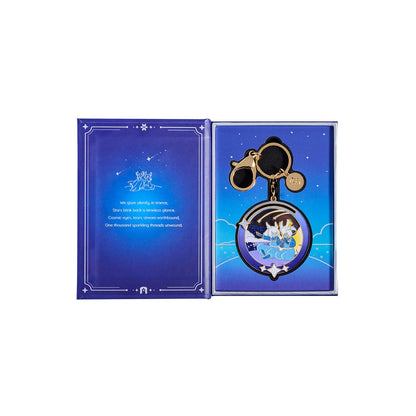 キーホルダー 流星チャーム