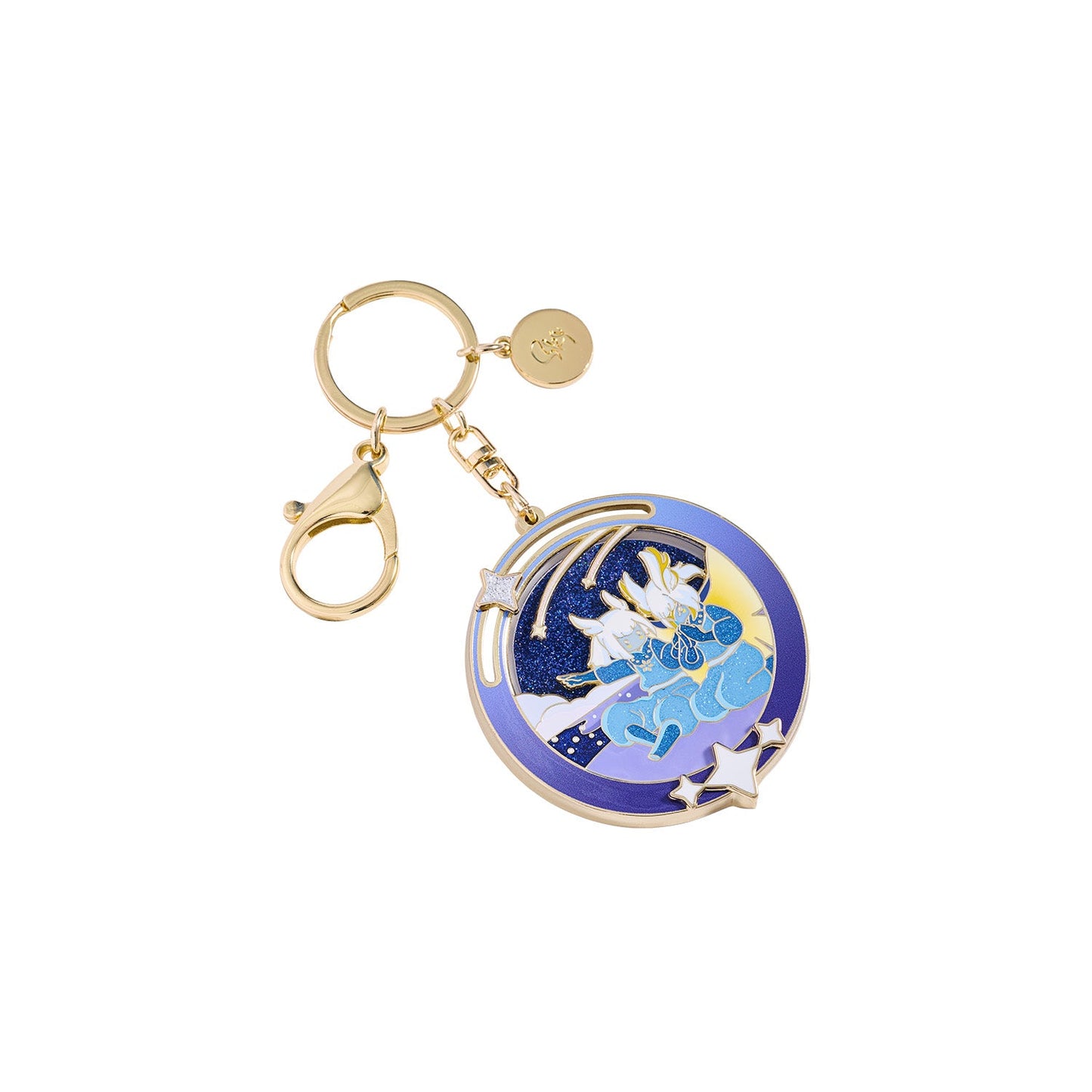 キーホルダー 流星チャーム