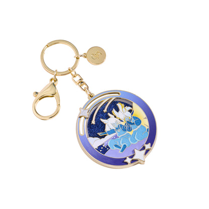 キーホルダー 流星チャーム