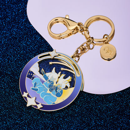 キーホルダー 流星チャーム