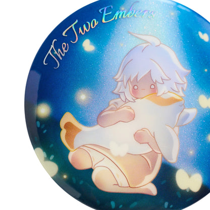 缶バッジ - 包み込む光