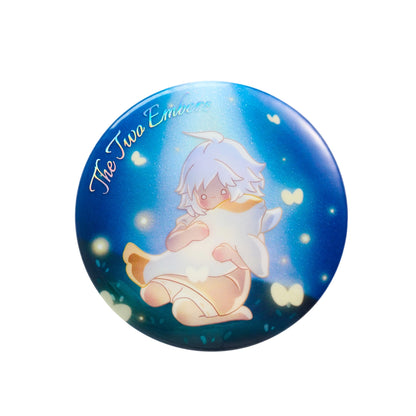 缶バッジ - 包み込む光