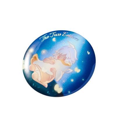 缶バッジ - 包み込む光