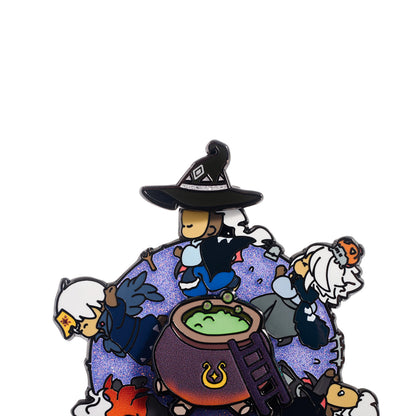 ピンバッジ いたずらウィッチハット