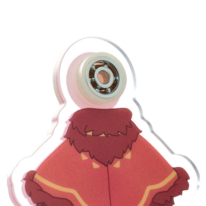 ゆらゆらアクリルキーホルダー - 来福の日々 兎マスク