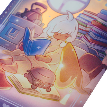 Sky コレクションカード - 引っ込み思案な読書家