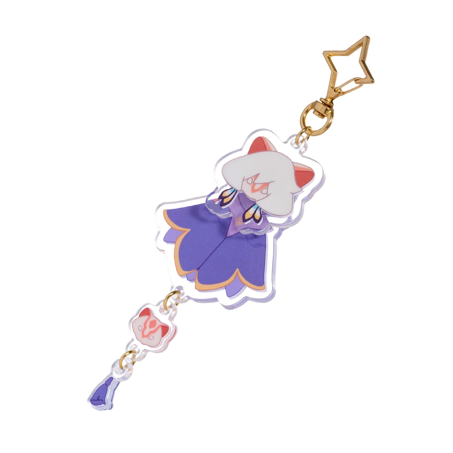 ゆらゆらアクリルキーホルダー - おませな漂流者