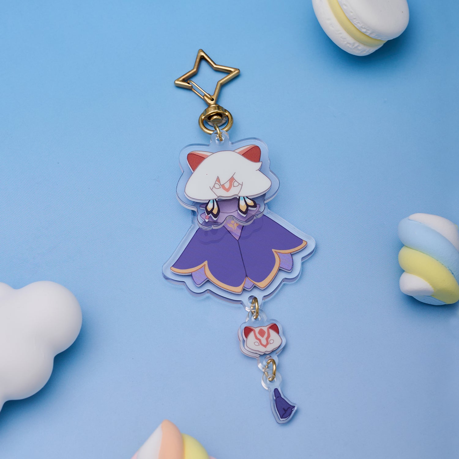 ゆらゆらアクリルキーホルダー - おませな漂流者 – thatskyshop JP