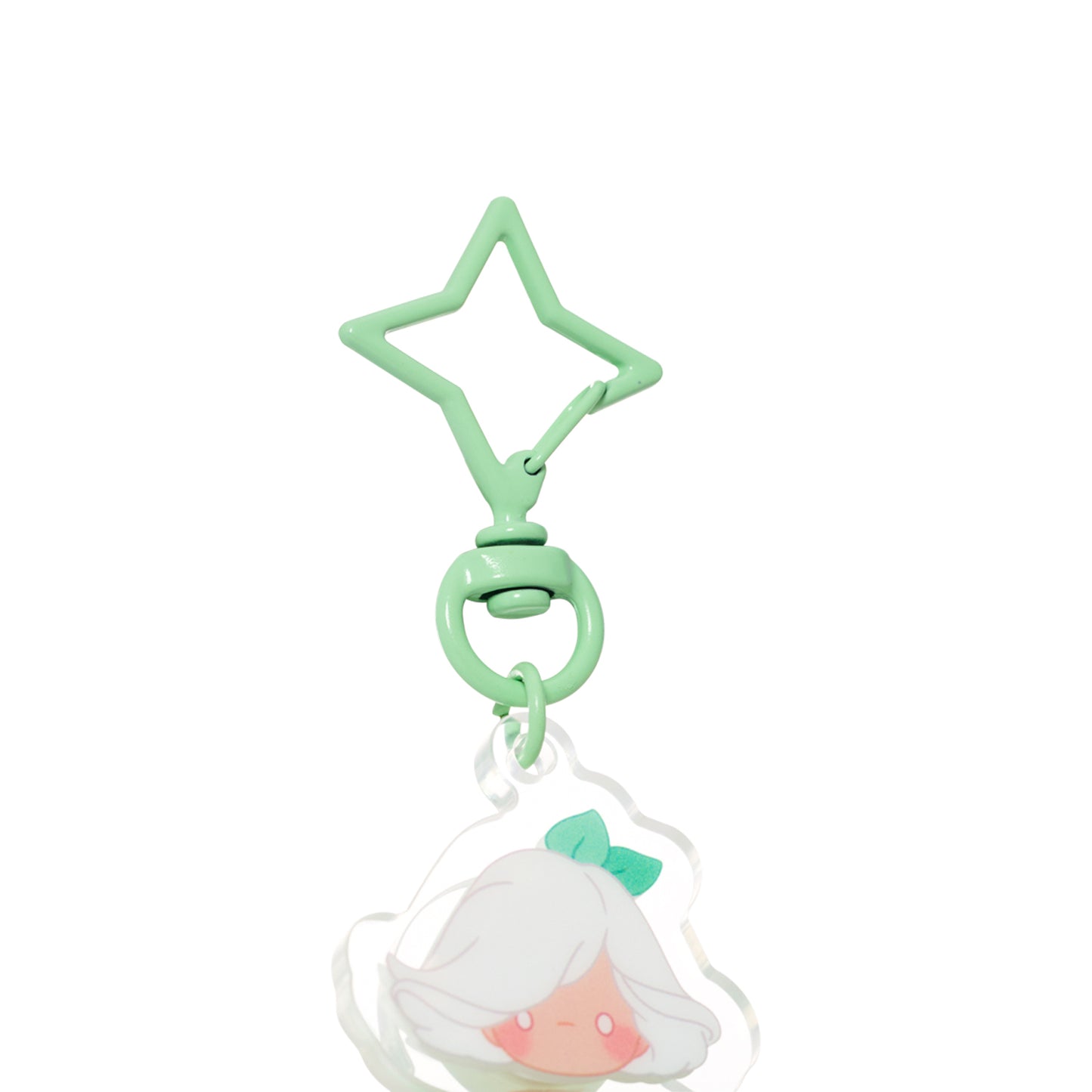 ゆらゆらアクリルキーホルダー - 花笑むアルム