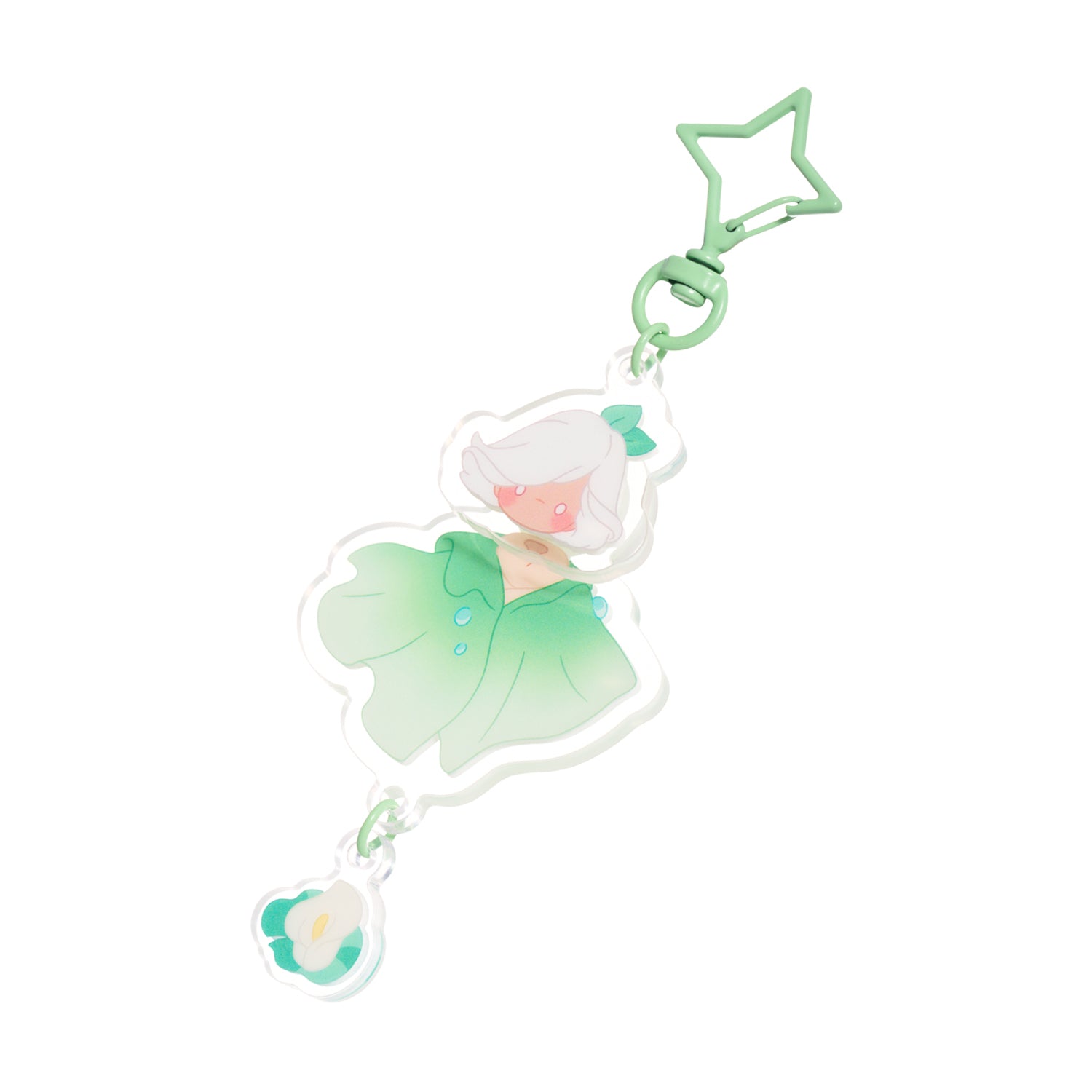 ゆらゆらアクリルキーホルダー - 花笑むアルム – thatskyshop JP