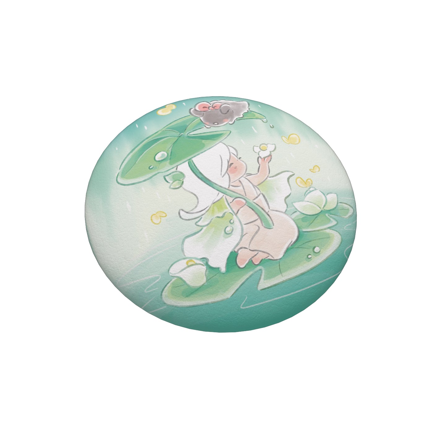 缶バッジ - 花笑むアルム