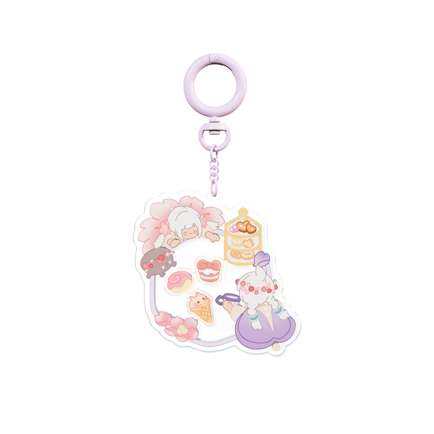 シャカシャカキーホルダー - ティータイム