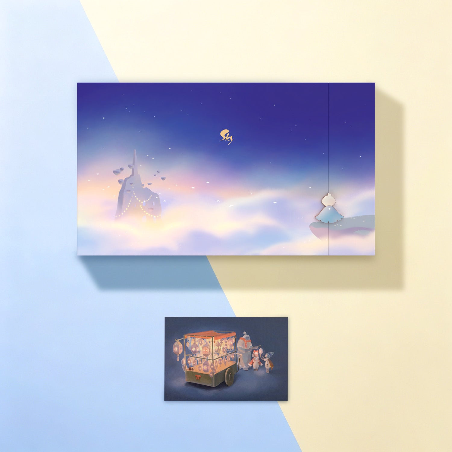 sky星を紡ぐ子どもたち　ジュエリーボックス　ポストカード　光のクラゲ　セット thatskyshop – thatskyshop JP