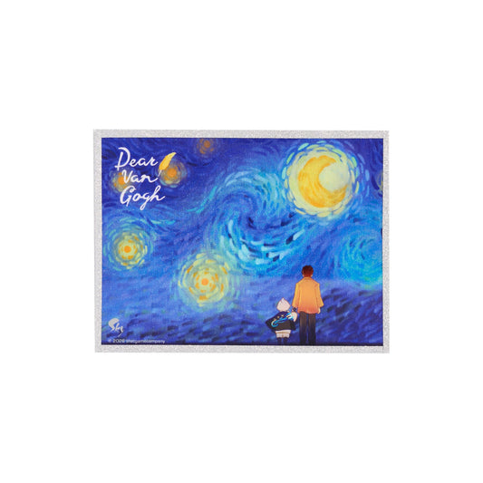 アートボード色紙 - 星月夜